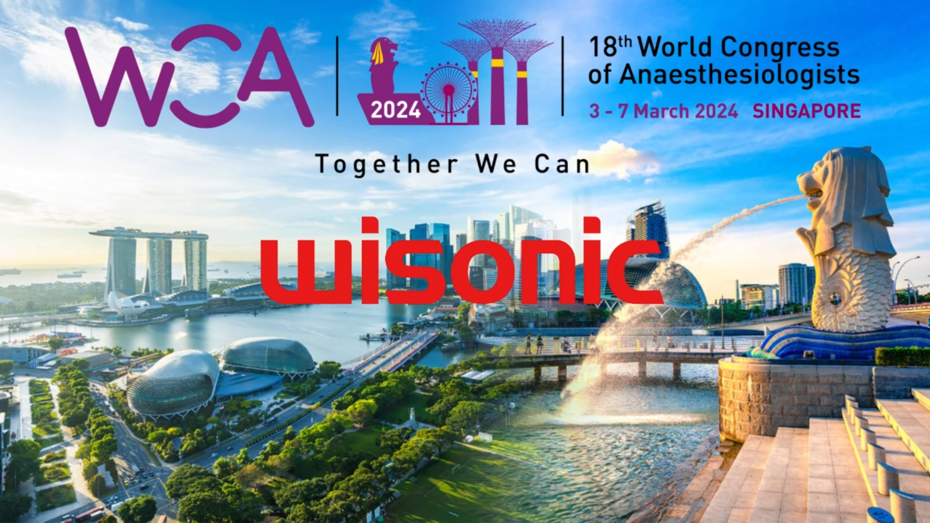 WCA2024 | 在獅城，探索麻醉世界的未來
